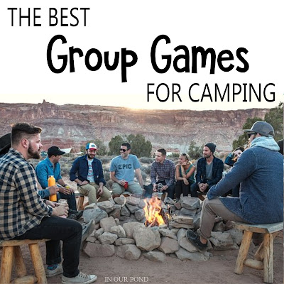 The Best Group Games for Camping // In Our Pond // card games // tile games // active games // outdoor // camping // camping games // memorial day weekend // 4th of july // labor day weekend
