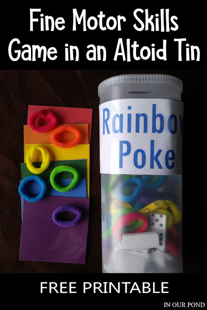 DIY Airplane Activities in an Altoid Tin for Kids // Party Through the USA