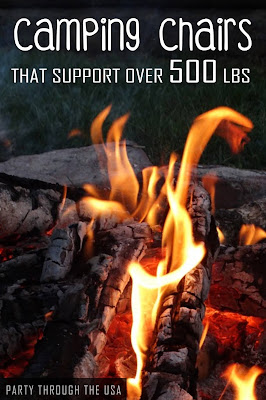 Plus sized bodies need comfortable camping chairs too, so these manufacturers have delivered.  Reviewed by a real supersized traveler!