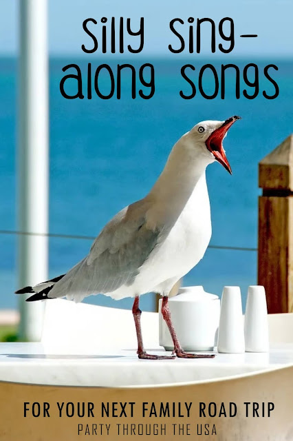 Silly sing along songs for family road trips to pass the time and get everyone laughing