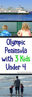 Olympic Penninsula with 3 Kids Under 4 from In Our Pond #travel #pacificnorthwest #roadtrip #travelwithkids #seattle #oceanwithkids #orca #ocean #beachtrip