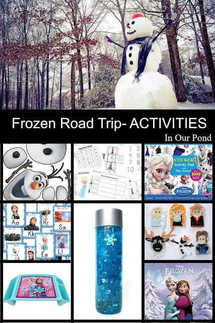 Disney's Frozen-Inspired Themed Road Trip from In Our Pond