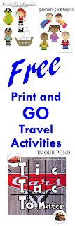 FREE Print and GO Activities from In Our Pond